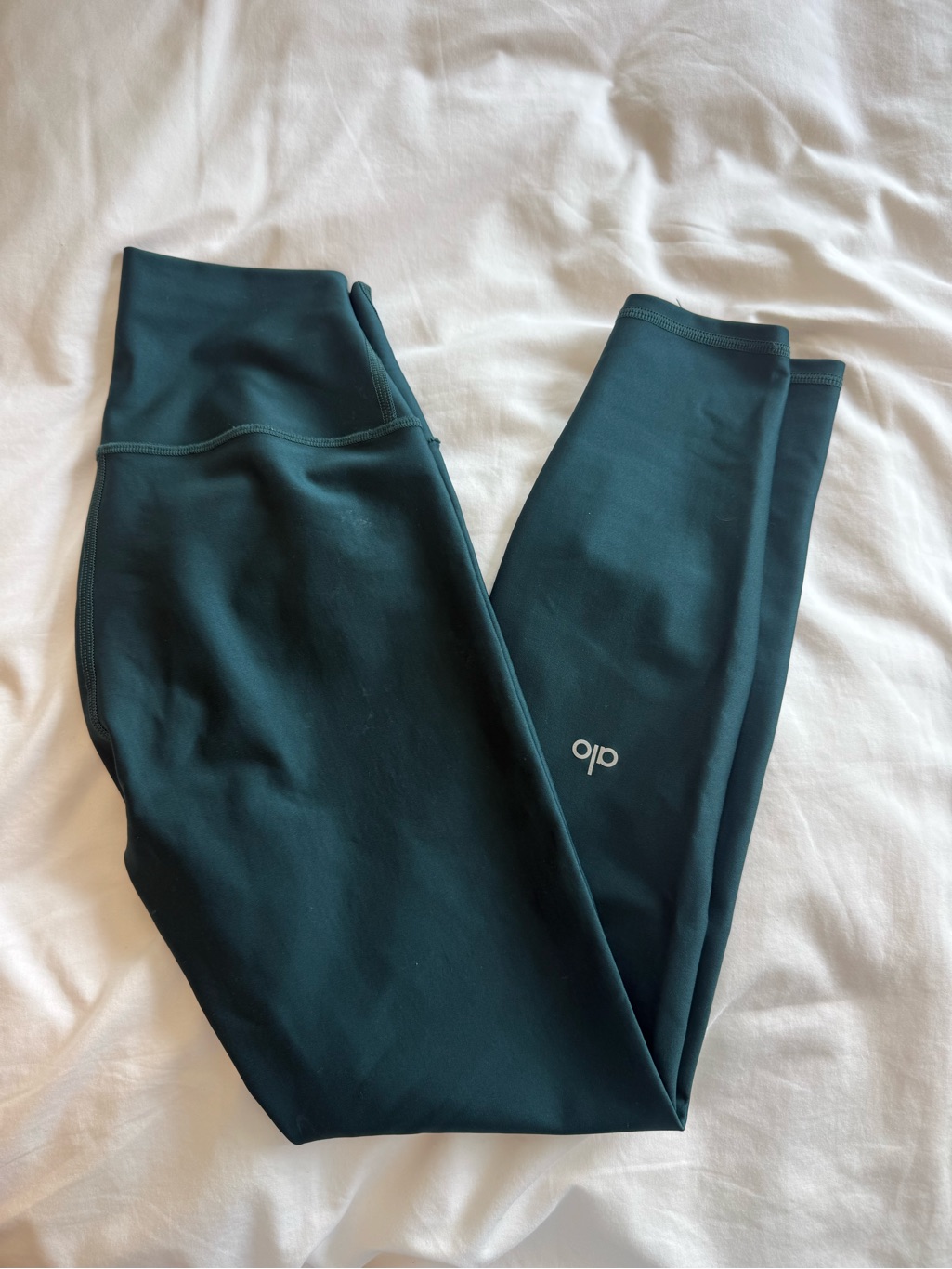 Alo 7/8 High-Waist Airlift Leggings In Green